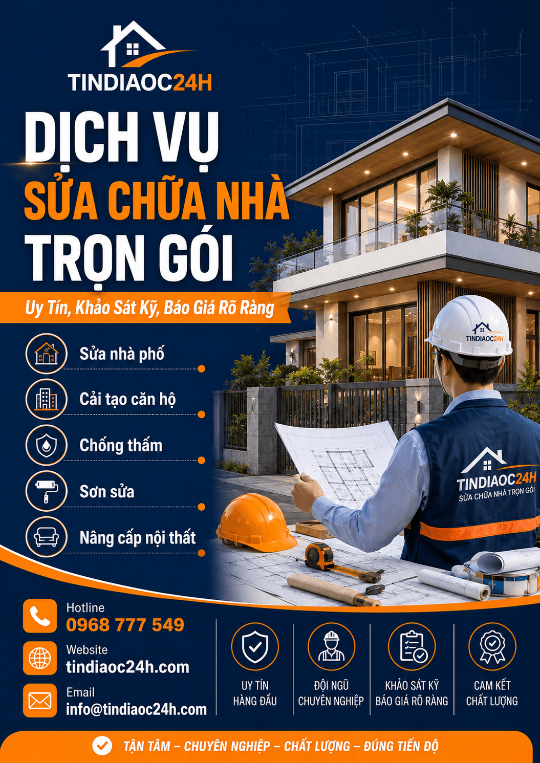 Dịch Vụ Sửa Chữa Nhà Trọn Gói Uy Tín, Khảo Sát Kỹ, Báo Giá Rõ Ràng Dịch Vụ Sửa Chữa Nhà Trọn Gói Uy Tín, Khảo Sát Kỹ, Báo Giá Rõ Ràng