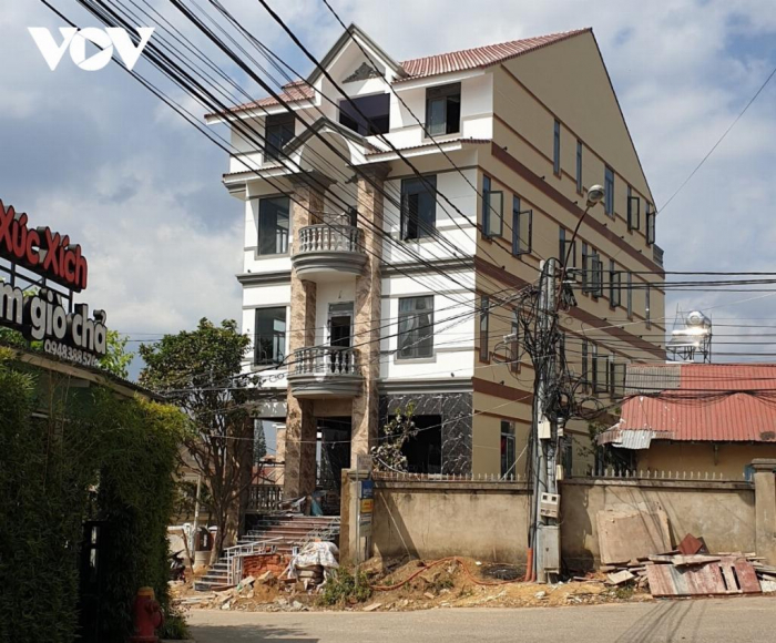 Biệt thự “khủng” xây dựng sai phép tại trung tâm Đà Lạt (Lâm Đồng)