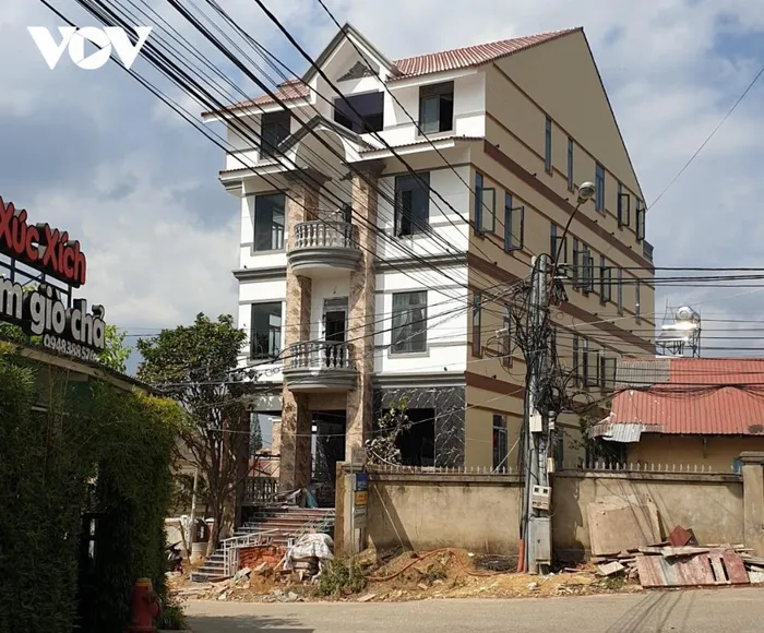Biệt thự “khủng” xây dựng sai phép tại trung tâm Đà Lạt (Lâm Đồng)